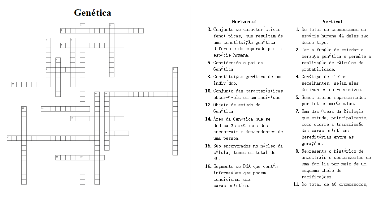 Cruzadinha genética